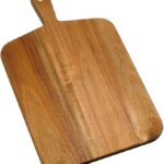 Bamboo Wood Chopping Board for Kitchen | Mom,Wife Gift – Natural Brown Finish