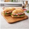 Bamboo Wood Chopping Board for Kitchen | Mom,Wife Gift – Natural Brown Finish - Image 4
