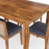 Solid Sheesham Wooden 6 Seater Dining Set for Dining Room | Wooden Dining – Design_3 - Image 7