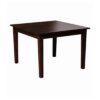 Solid Sheesham Wooden 4 Seater Dining Set for Dining Room – Mahogany_Finish - Image 3