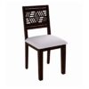 Solid Sheesham Wooden 4 Seater Dining Set for Dining Room – Mahogany_Finish - Image 4
