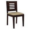 Solid Sheesham Wood 6 Seater Dining Table Set with 6 Chair for Home – Walnut Finish - Image 5
