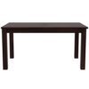 Solid Sheesham Wood 6 Seater Dining Table Set with 6 Chair for Home – Walnut Finish - Image 6