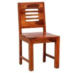 Solid Sheesham Wooden 4 Seater Dining Set for Dining Room – Natural Honey Finish - Image 2