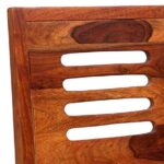 Solid Sheesham Wooden 4 Seater Dining Set for Dining Room – Natural Honey Finish - Image 4