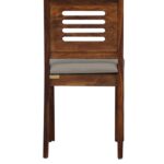 Solid Sheesham Wooden 4 Seater Dining Set for Dining Room – Walnut Finish, 8 Seater - Image 5