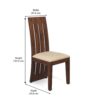 Solid Sheesham Wooden 6 Seater Dining Set for Dining Room | Wooden Dining – Design_4 - Image 5