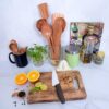 Wooden Natural Chopping Cutting Board for Kitchen Vegetables – Natural Brown Finish - Image 3